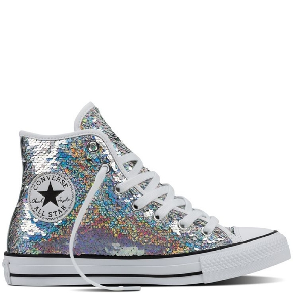 holographic converse high tops